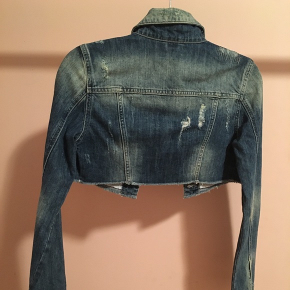 Cropped Denim Jacket - Picture 2 of 4